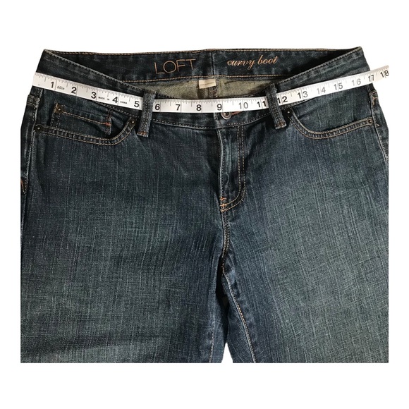 LOFT Curvy Boot Cut Jeans - Picture 5 of 7